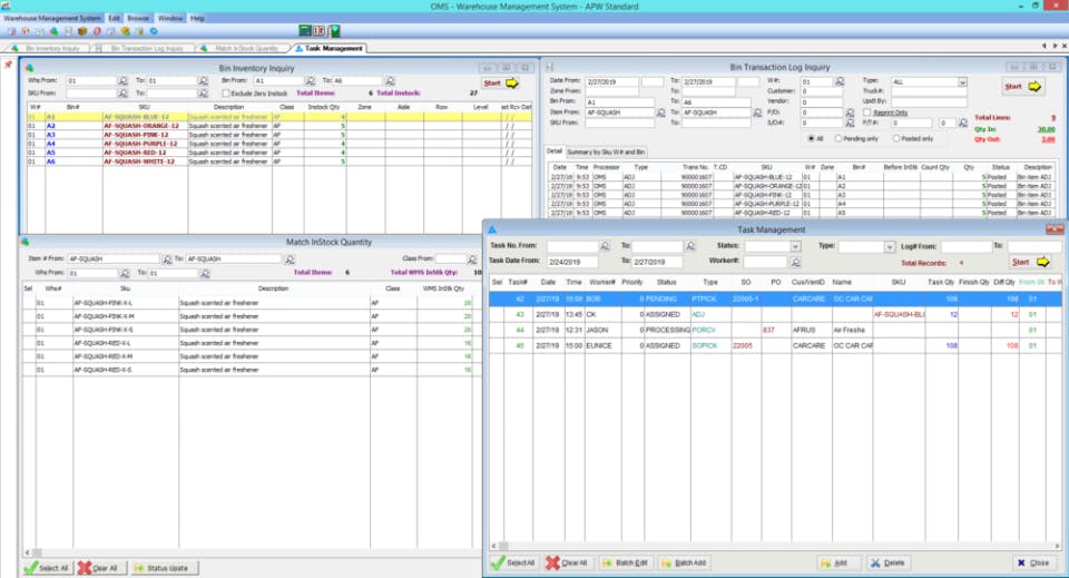 OMS Office Master System Screenshot 2