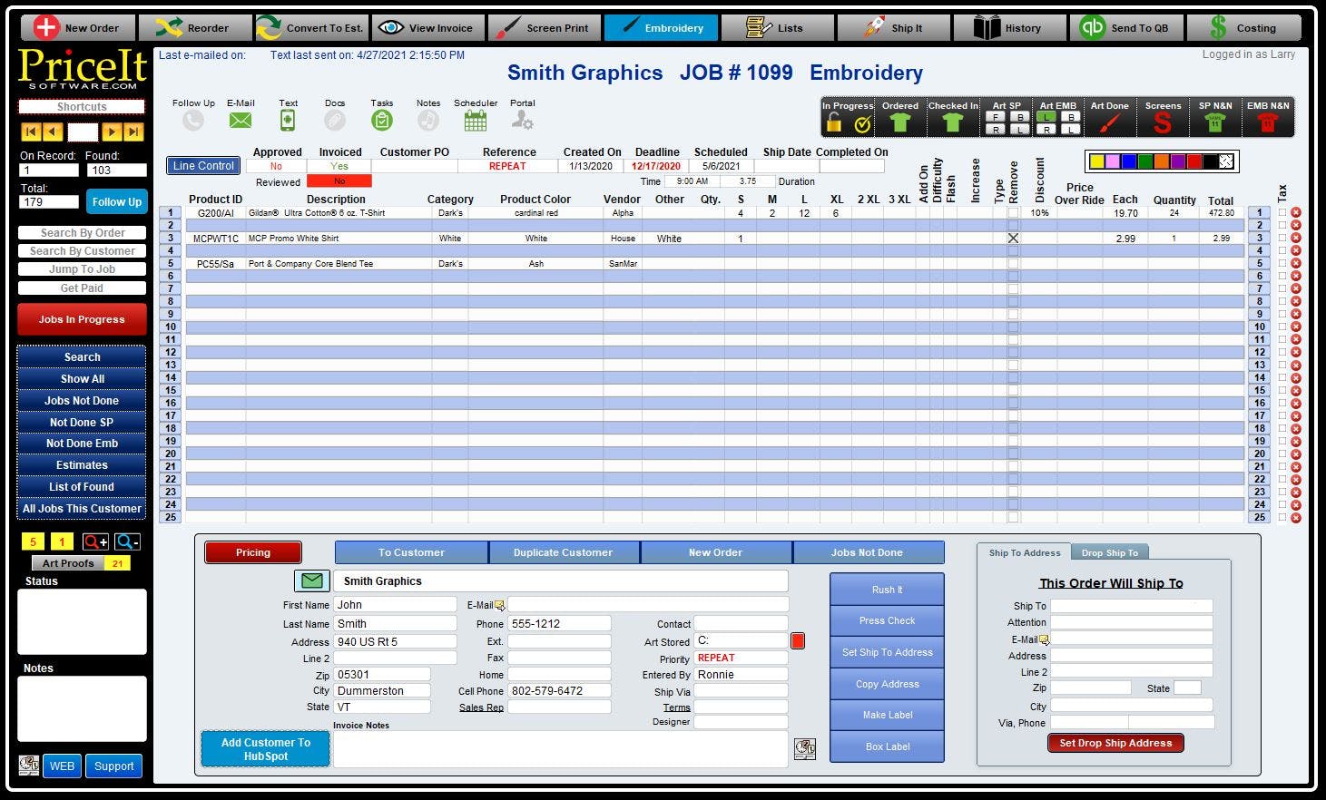 Pricelt Software Screenshot 1