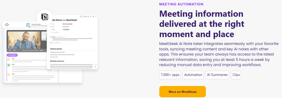 Meetgeek Screenshot 6