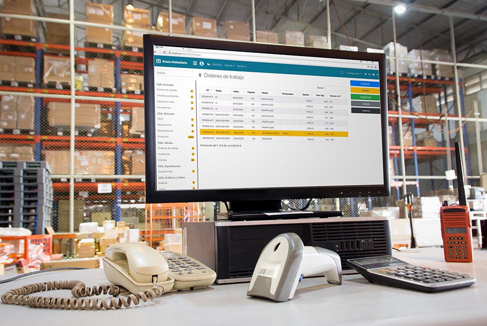 Aqua Intelligent Warehouse Screenshot 1