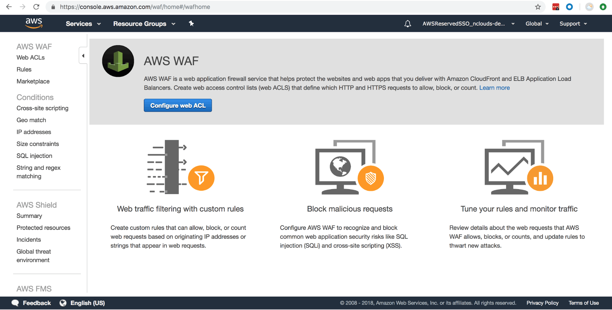 AWS WAF Screenshot 3