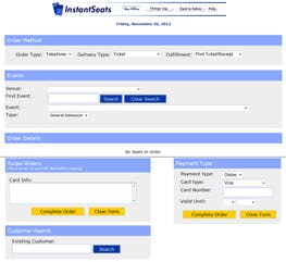 InstantSeats Screenshot 1