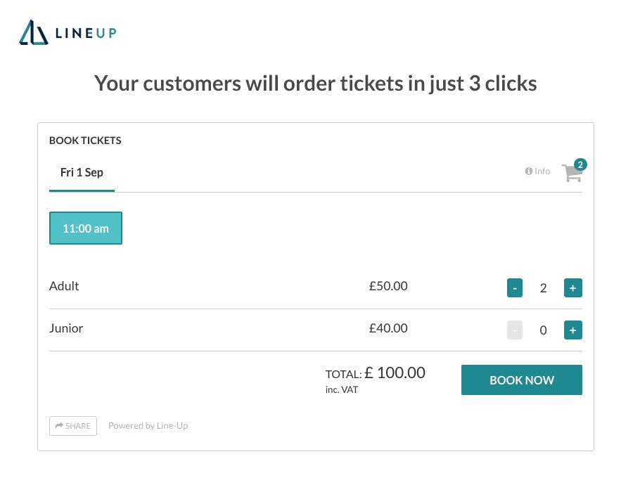 Line-Up Screenshot 1