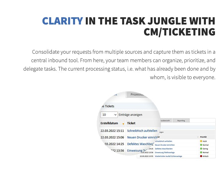 ConSol CM/Ticketing Screenshot 1