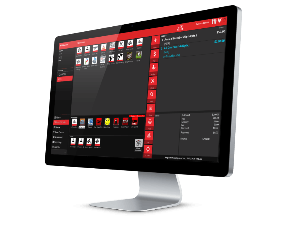 Clubspeed Screenshot 1