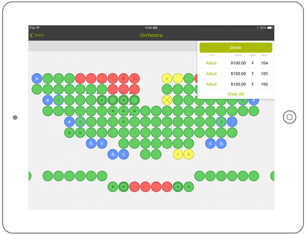 AudienceView Select Screenshot 3