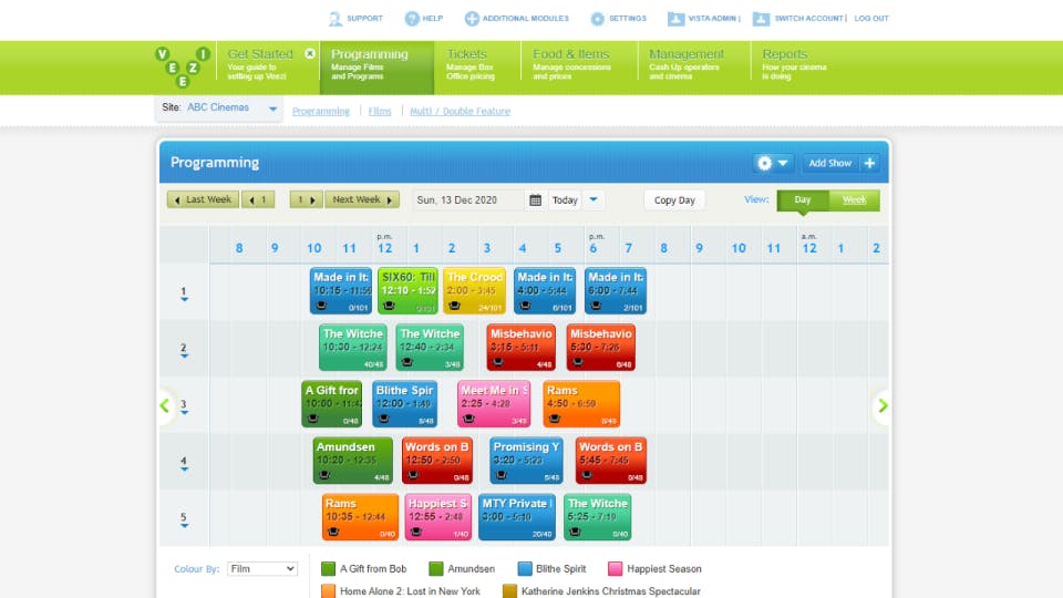 Veezi Screenshot 2