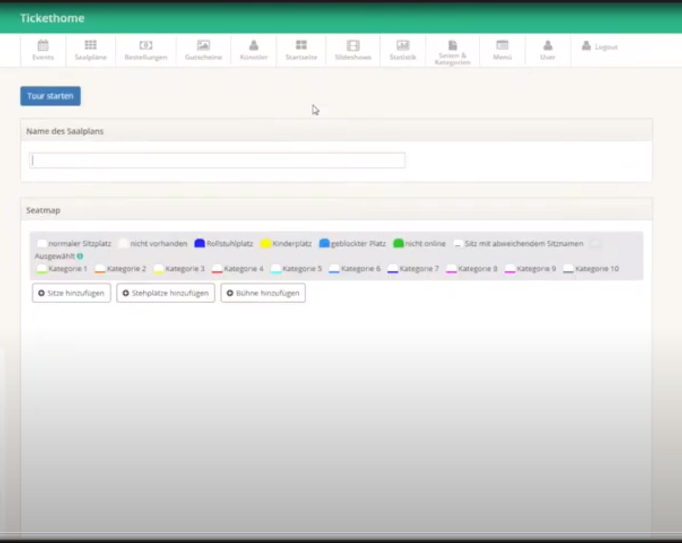 Tickethome Screenshot 1