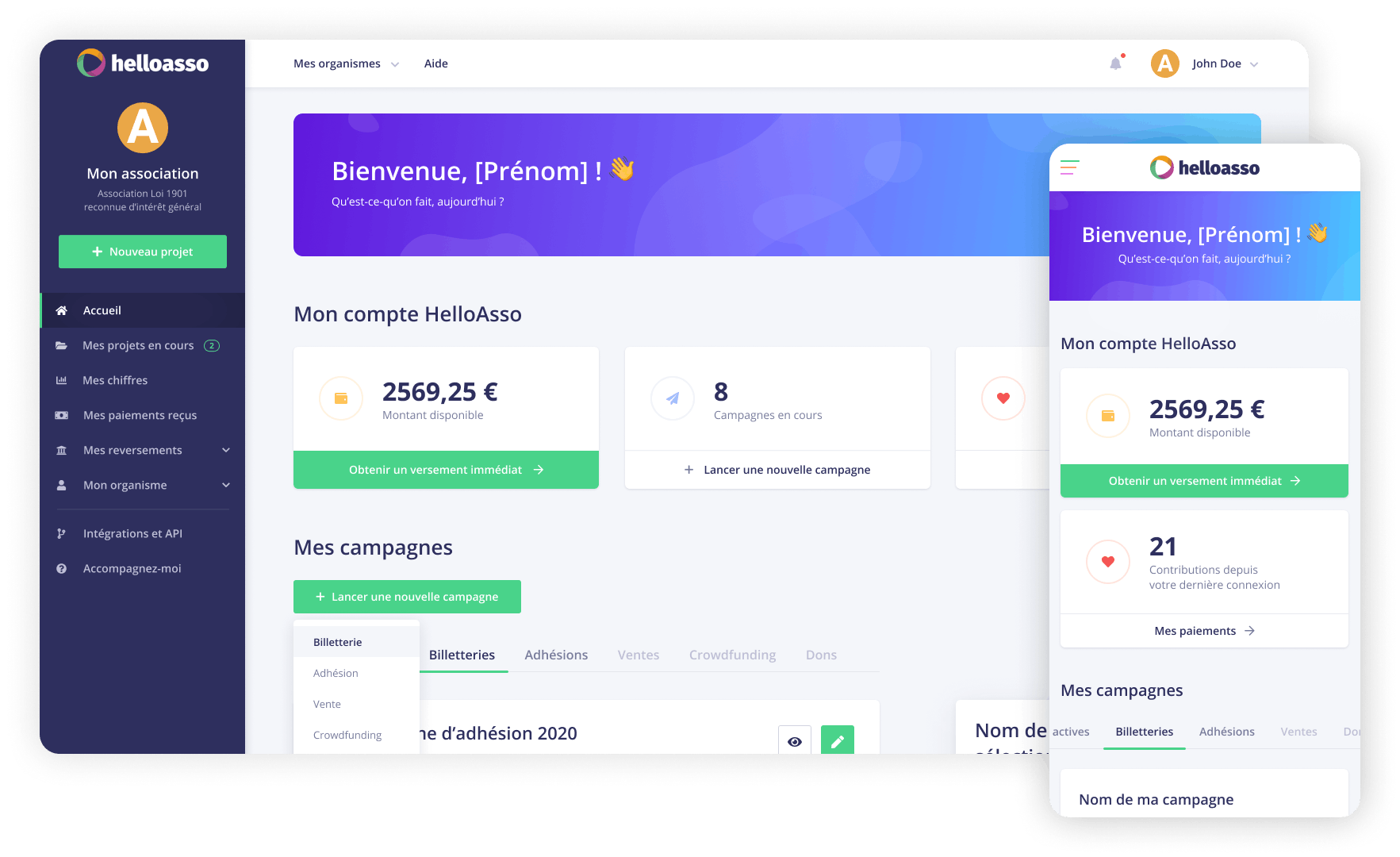 HelloAsso  Screenshot 3