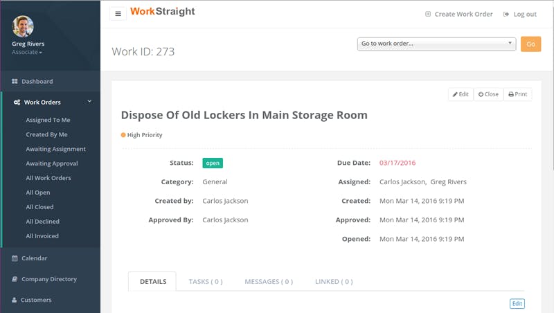 WorkStraight Screenshot 1