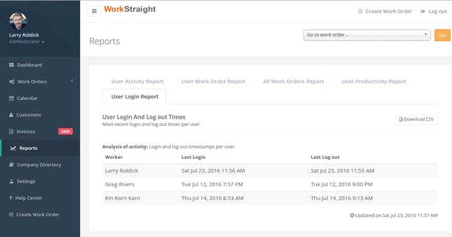 WorkStraight Screenshot 3