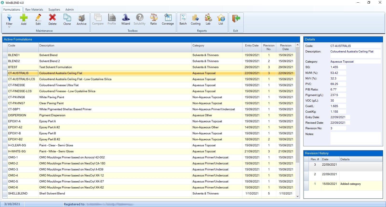 WinBLEND Screenshot 1
