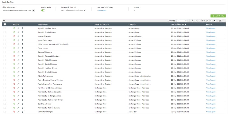 M365 Manager Plus Screenshot 2