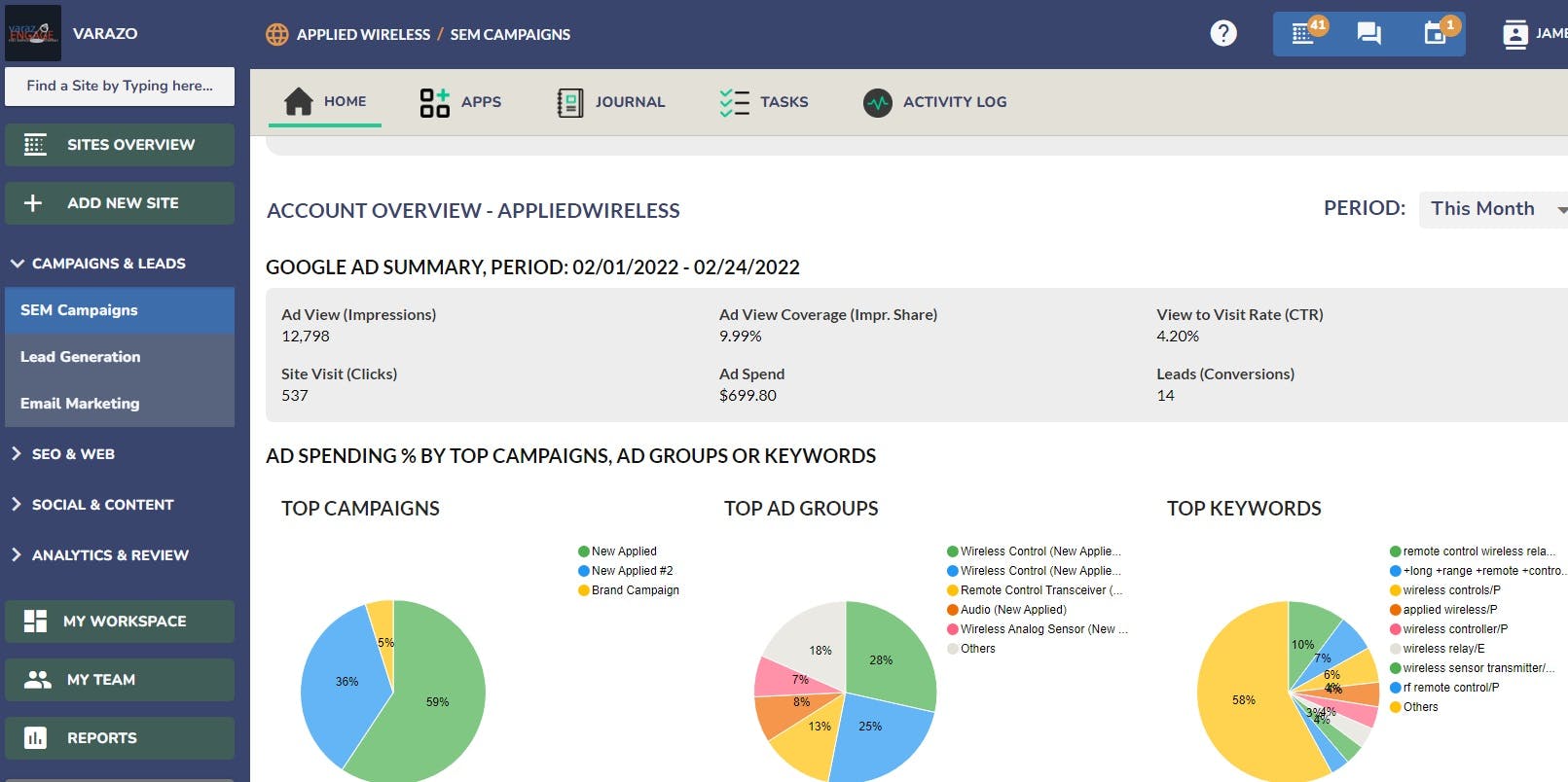 Varazo Engage Screenshot 2