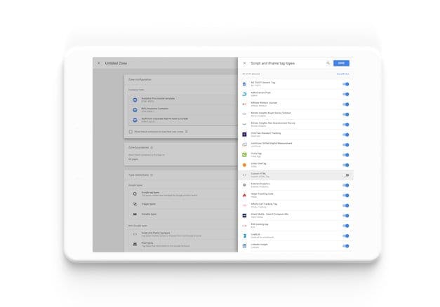 Google Tag Manager 360 Screenshot 1