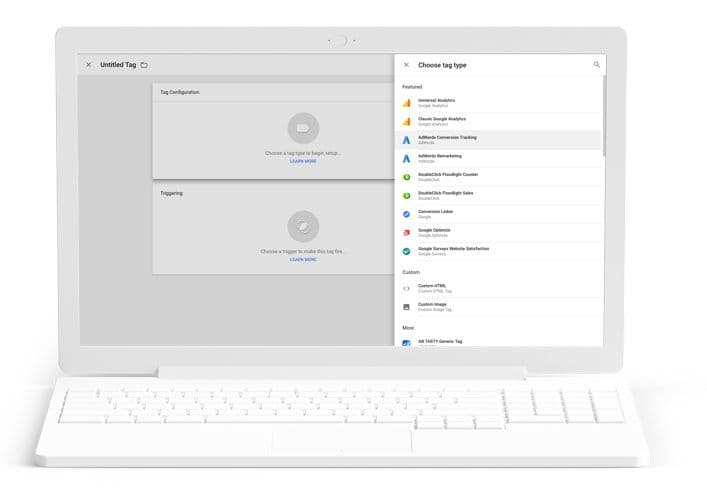 Google Tag Manager 360 Screenshot 2