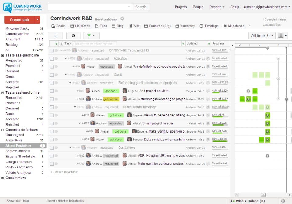 Comindwork Screenshot 1