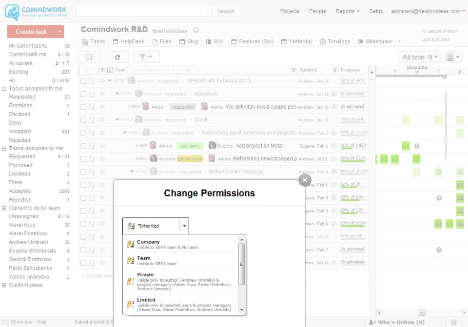 Comindwork Screenshot 2