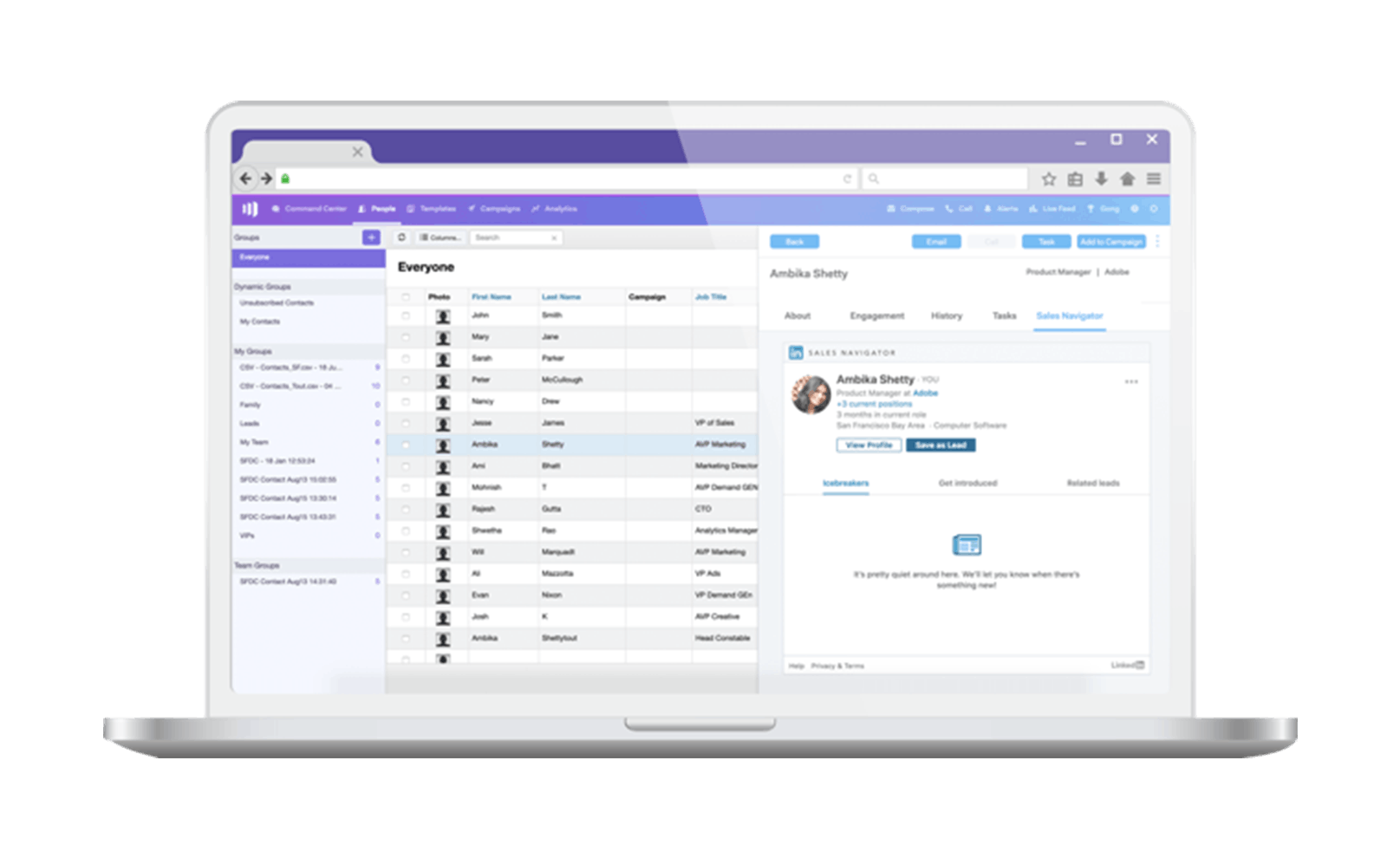 Marketo Sales Connect Screenshot 1