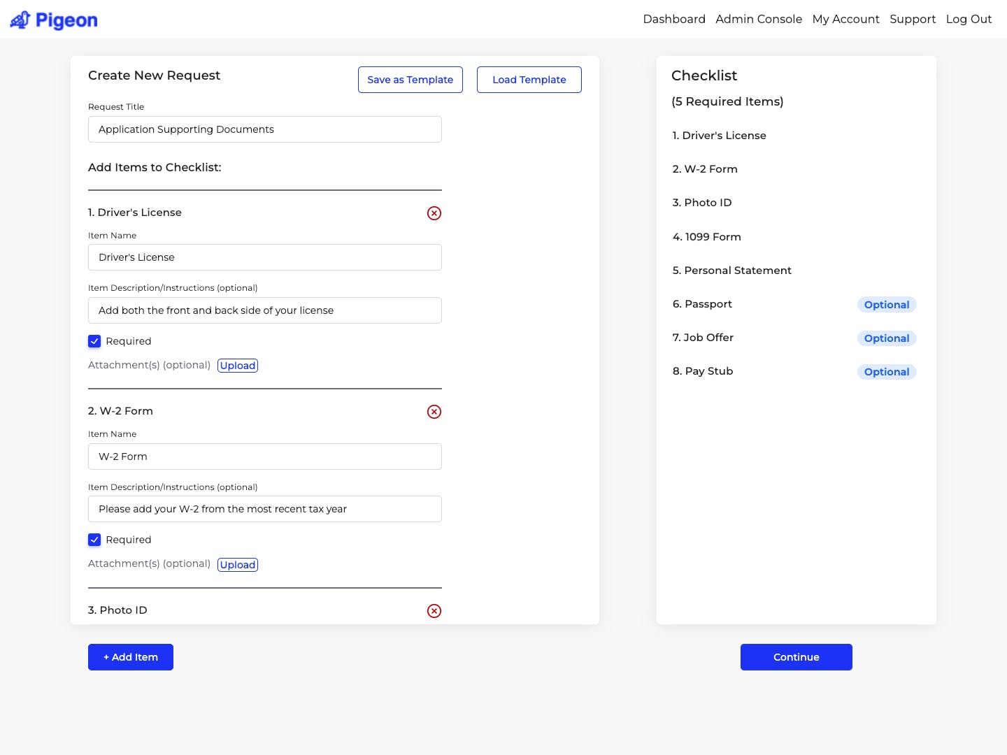 Pigeon Documents Screenshot 3