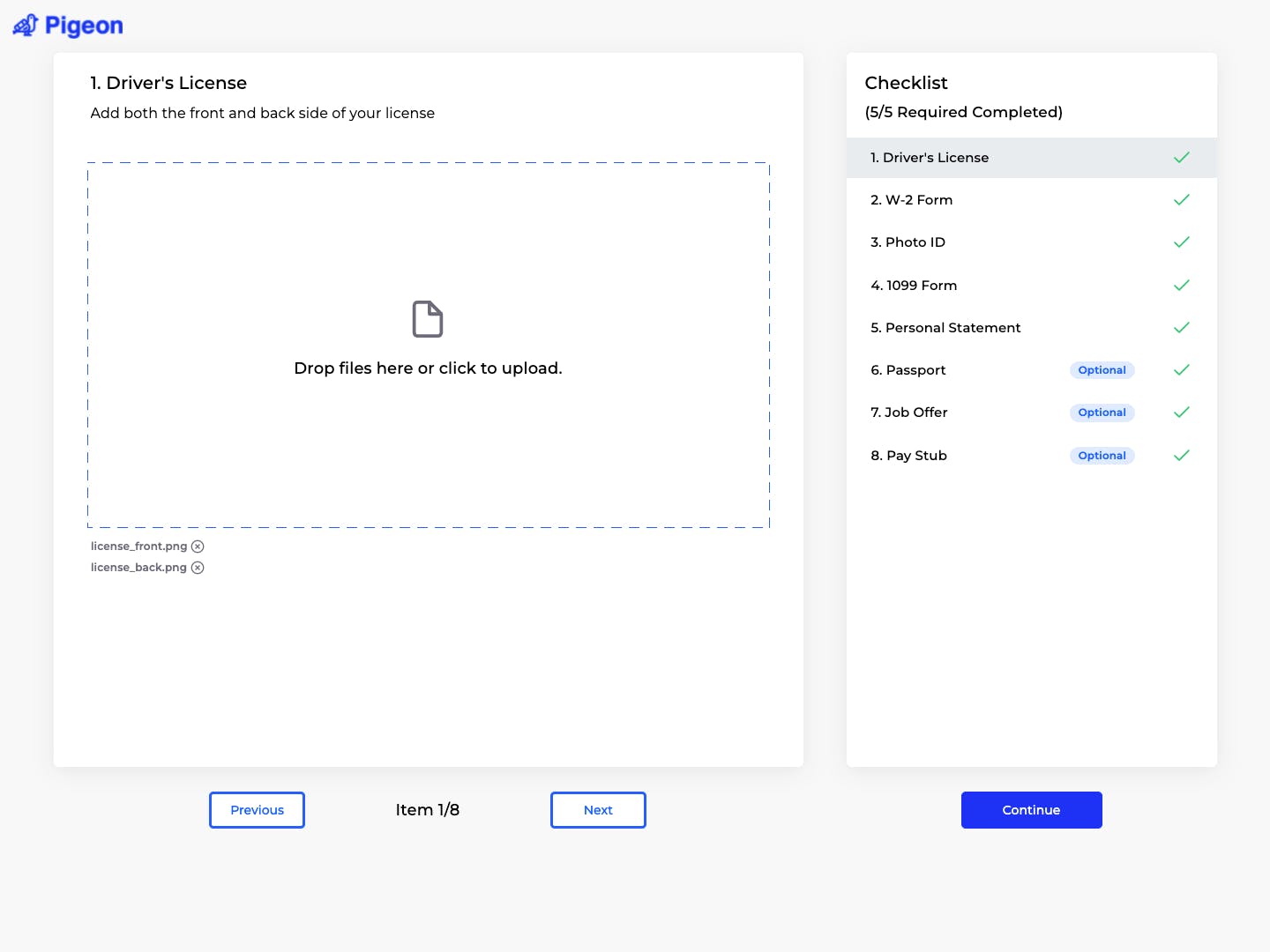 Pigeon Documents Screenshot 4