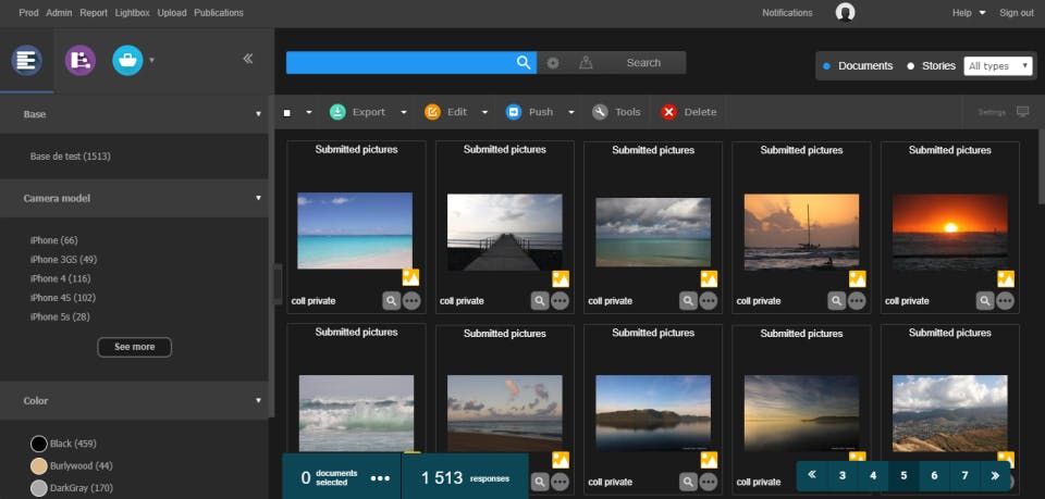 Phraseanet Screenshot 2