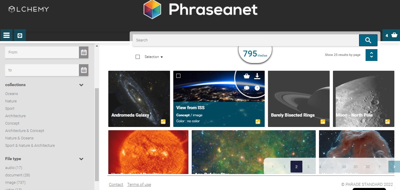 Phraseanet Screenshot 3