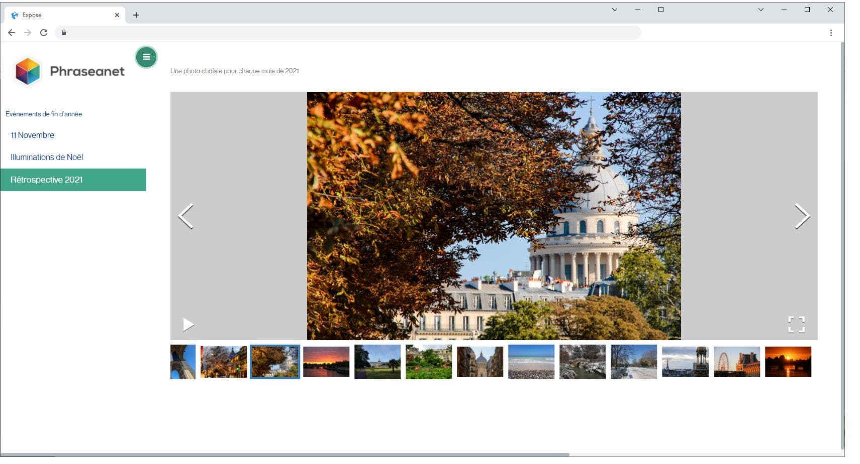 Phraseanet Screenshot 4