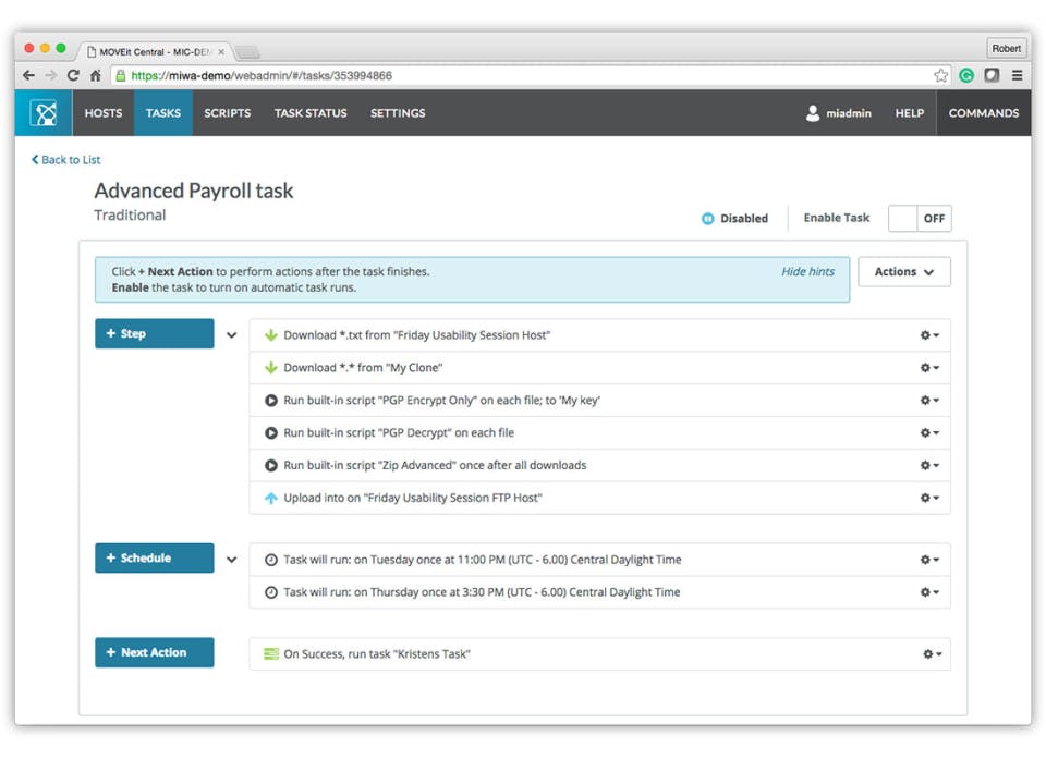 MOVEit Screenshot 3