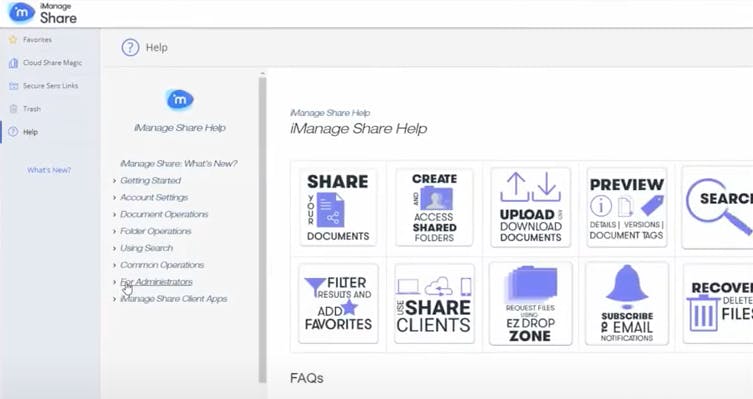 iManage Share Screenshot 1