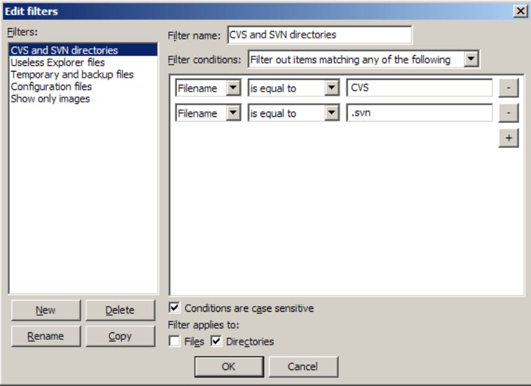 FileZilla Screenshot 1