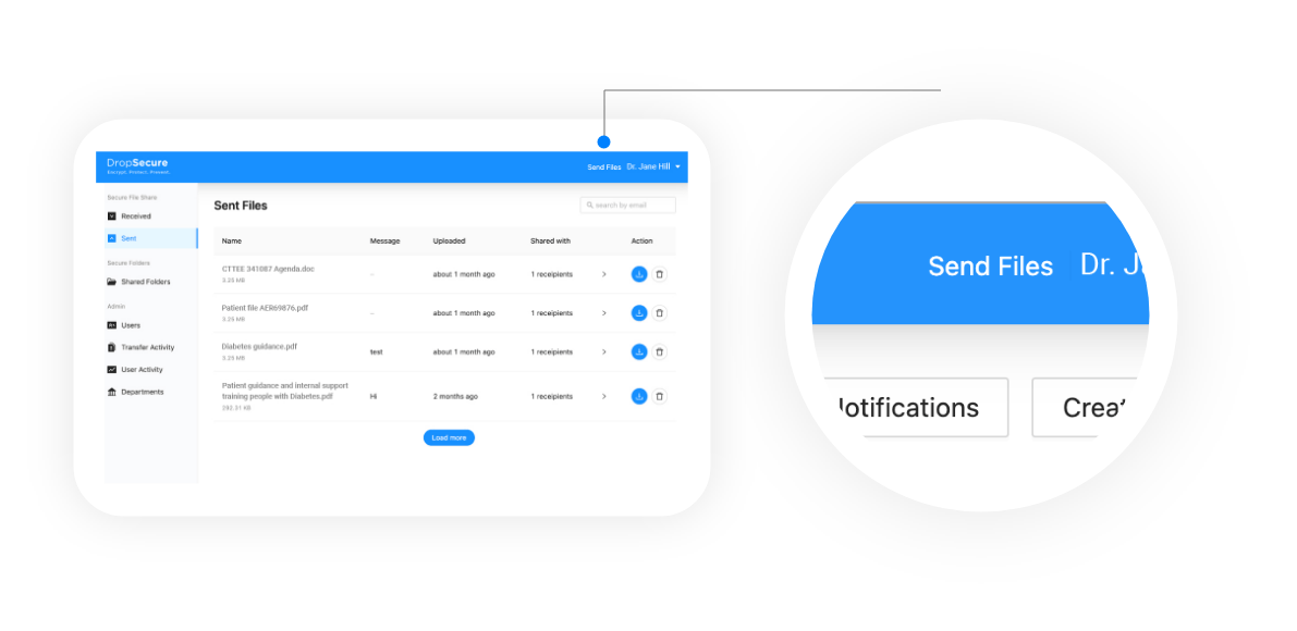 DropSecure Screenshot 2
