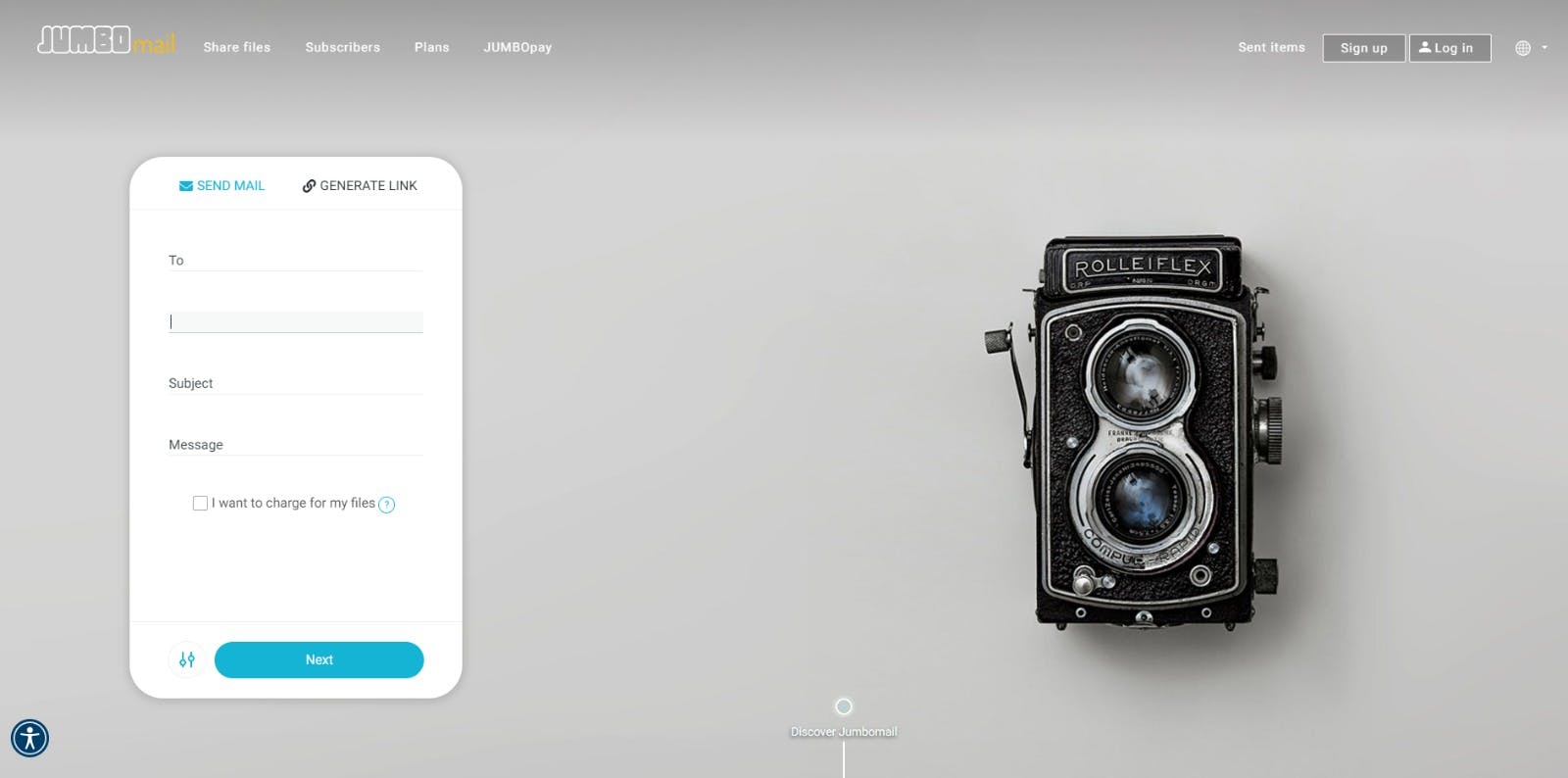 JUMBOmail Screenshot 1