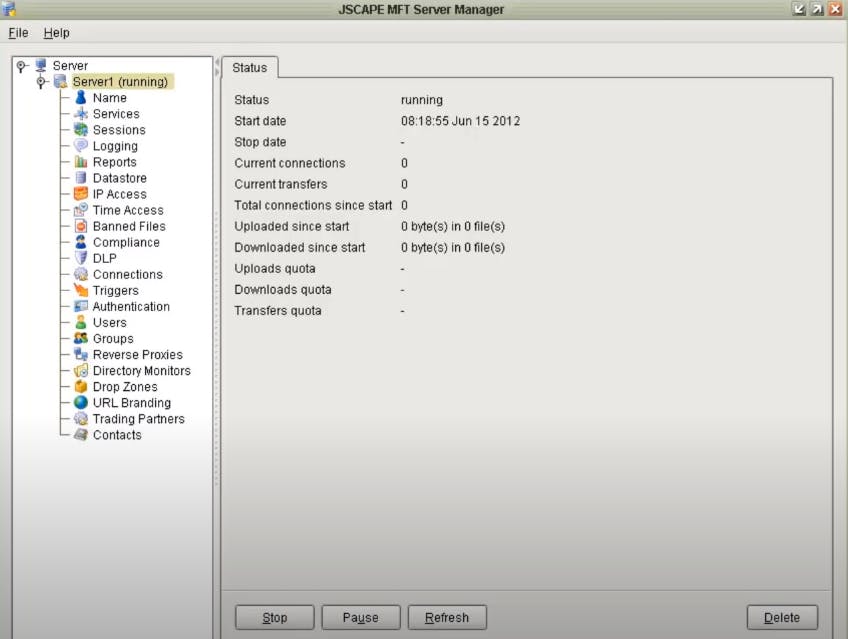 JSCAPE Screenshot 2