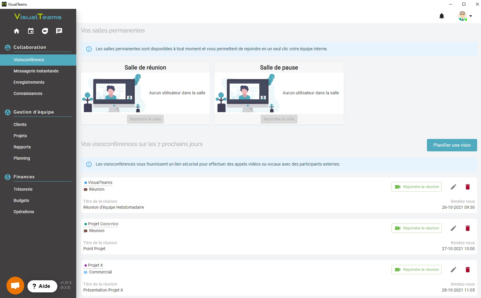 VisualTeams Screenshot 3