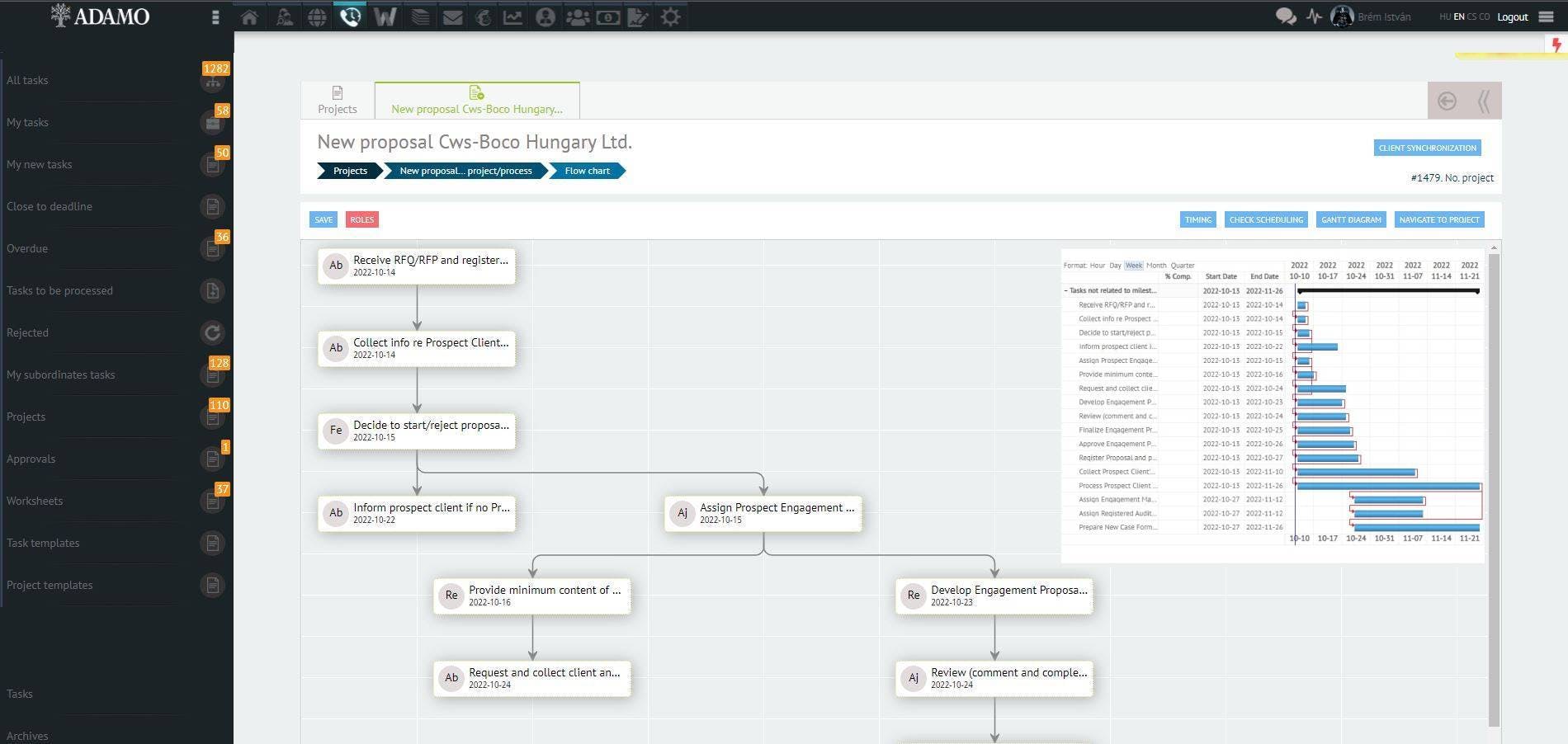 Adamo Digital Platform Screenshot 3