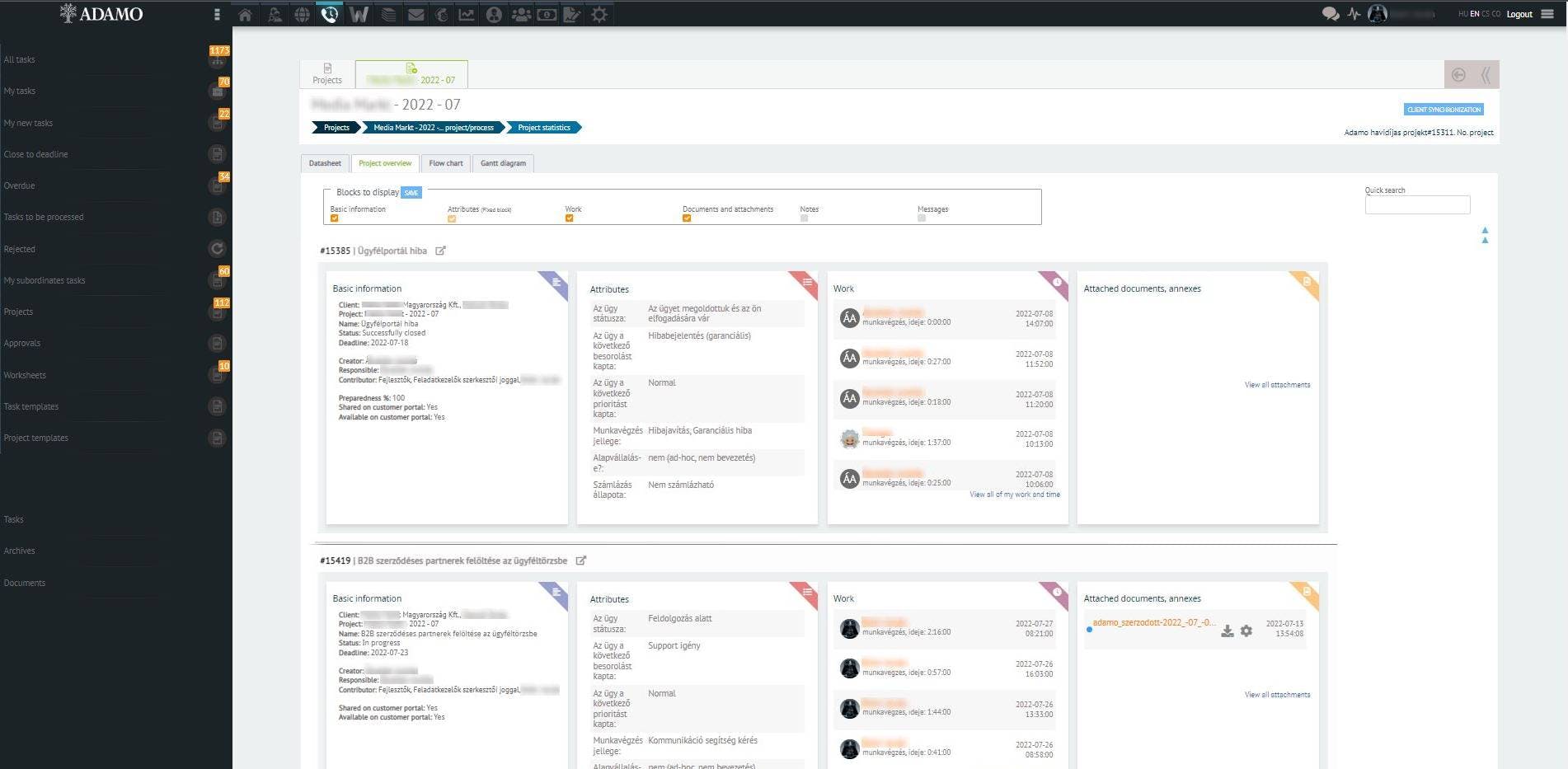 Adamo Digital Platform Screenshot 4