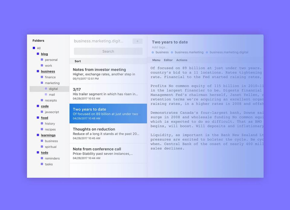 Standard Notes Screenshot 3