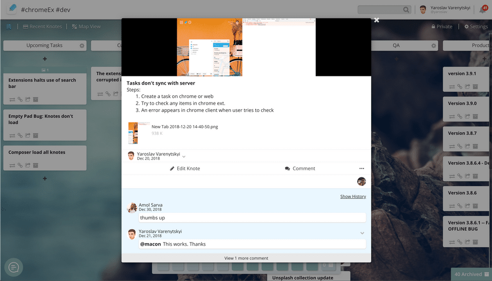 Knote Screenshot 3