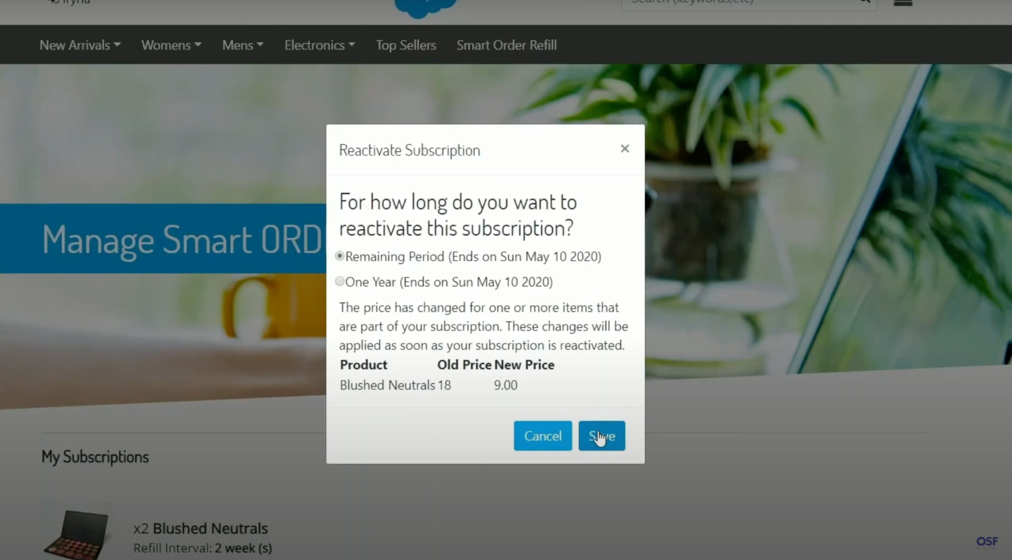 Smart Order Refill Screenshot 4