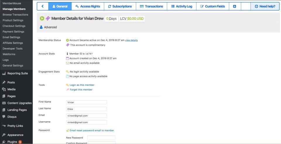 MemberMouse Screenshot 3