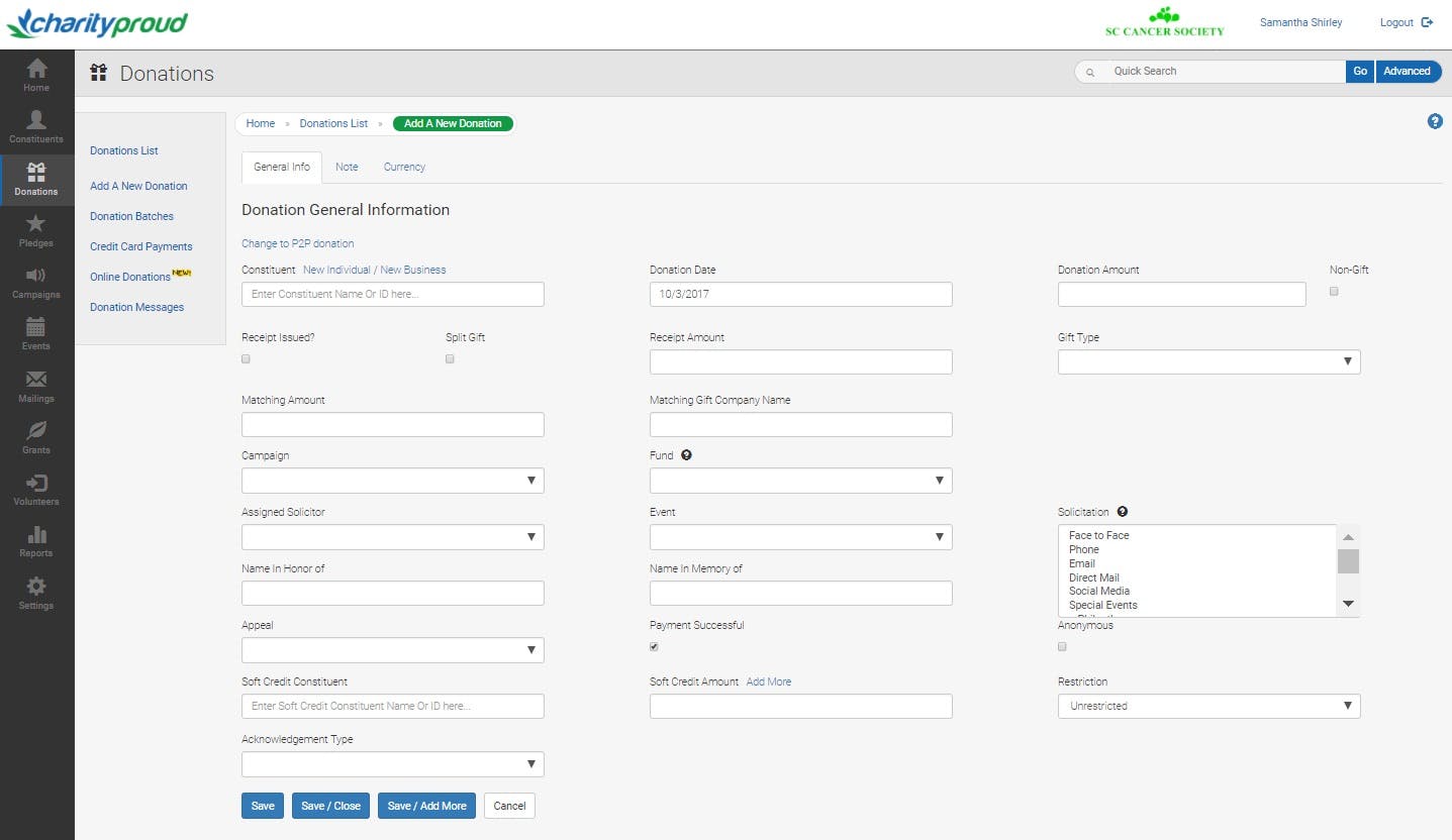 Charityproud Screenshot 3