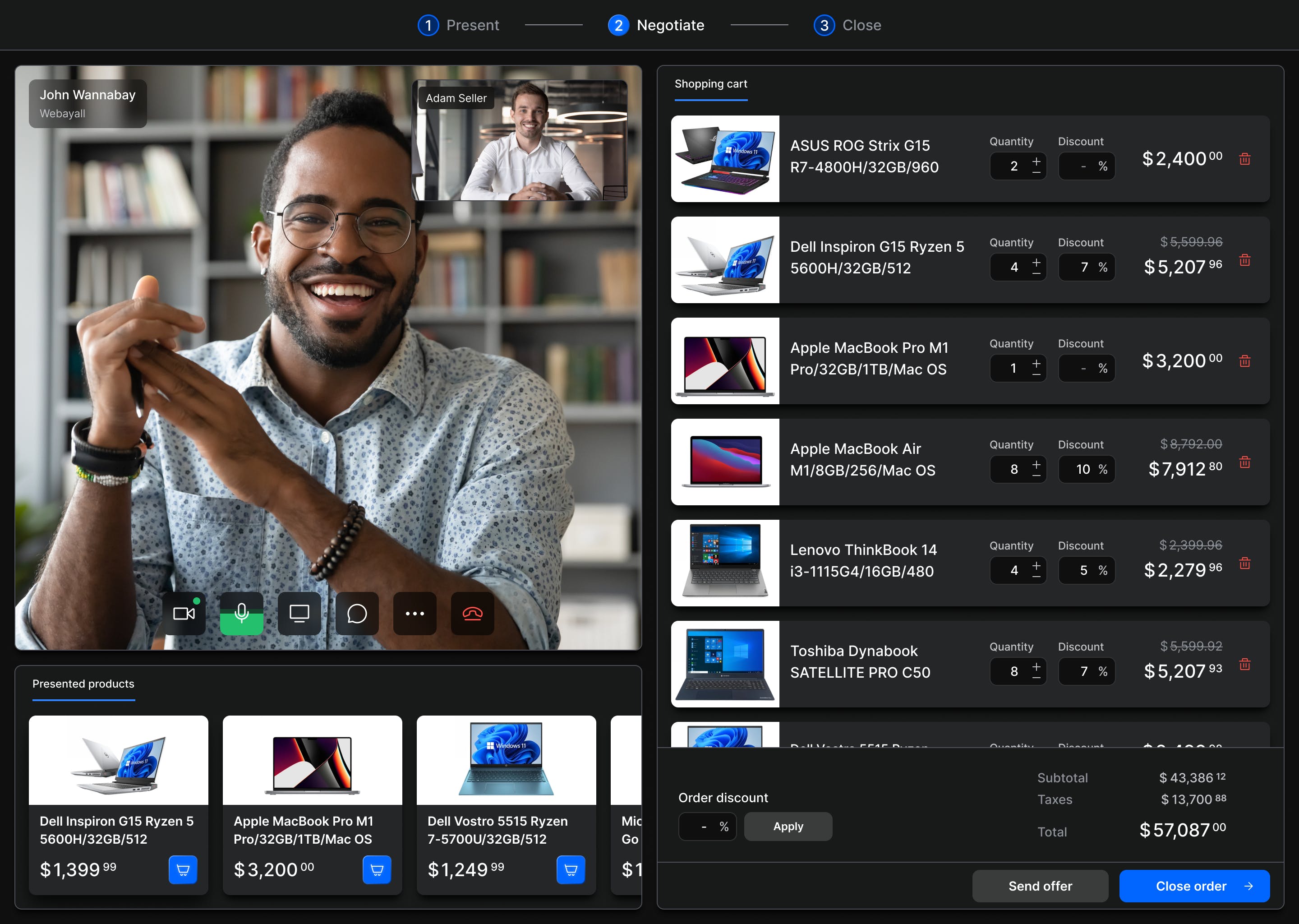 Meetsales Screenshot 2