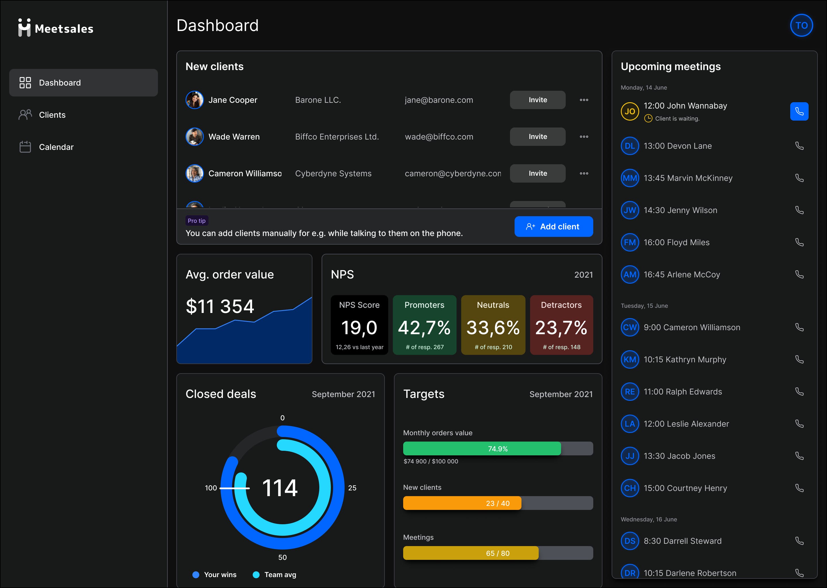 Meetsales Screenshot 3