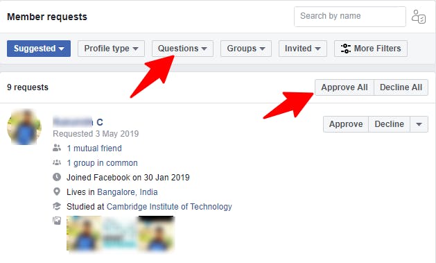 Group Leads Screenshot 2