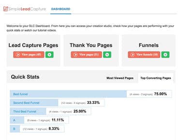 SimpleLeadCapture Screenshot 1