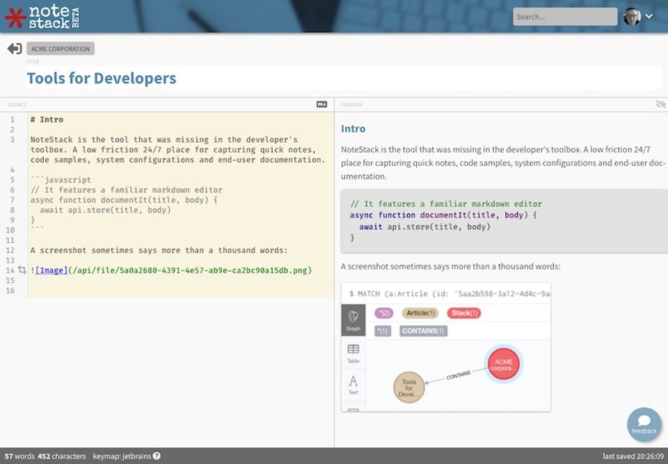 NoteStack Screenshot 3