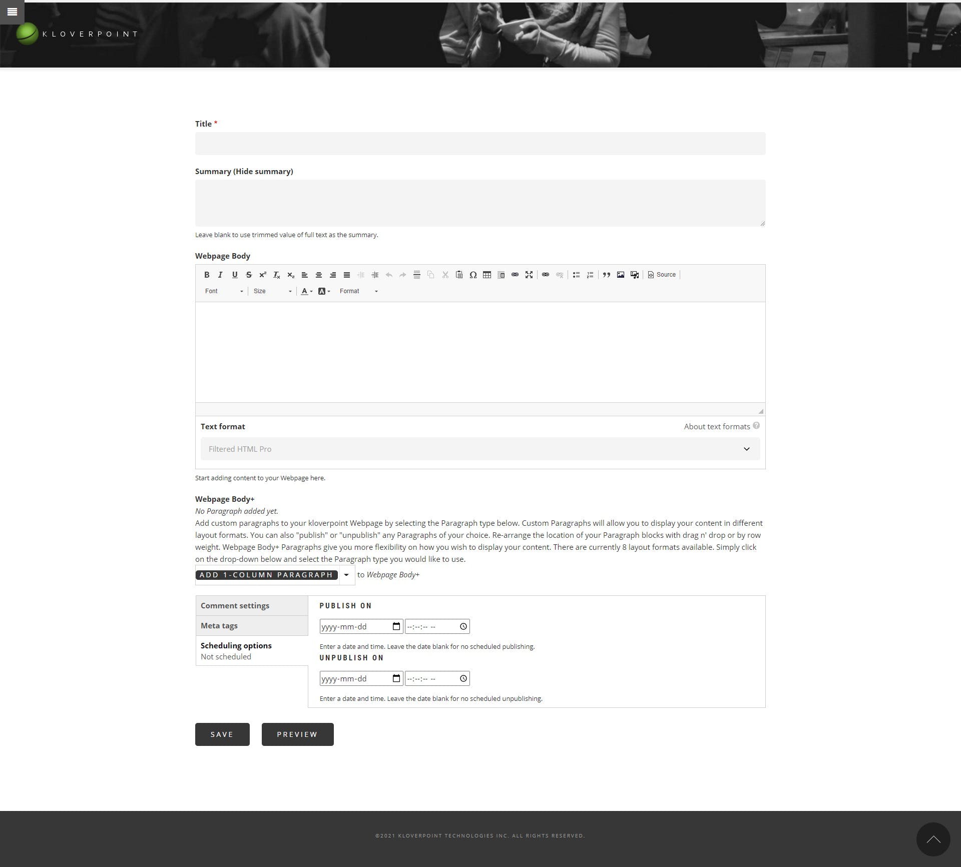 kloverpoint Screenshot 1