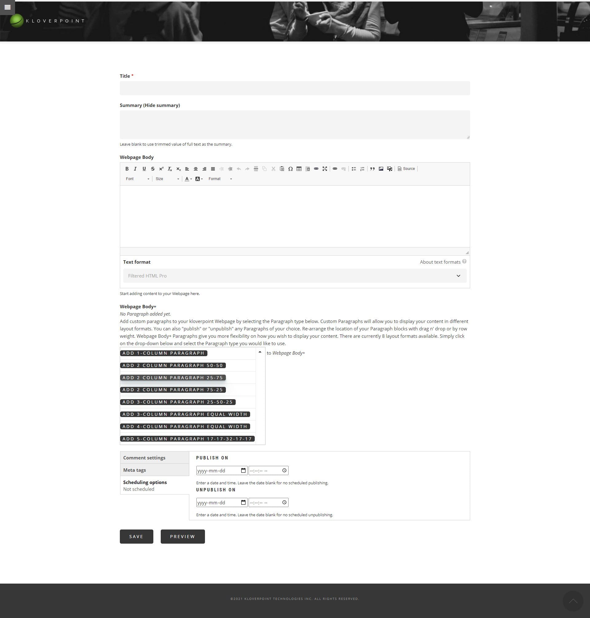 kloverpoint Screenshot 2