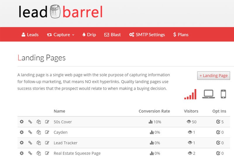 LeadBarrel Screenshot 3